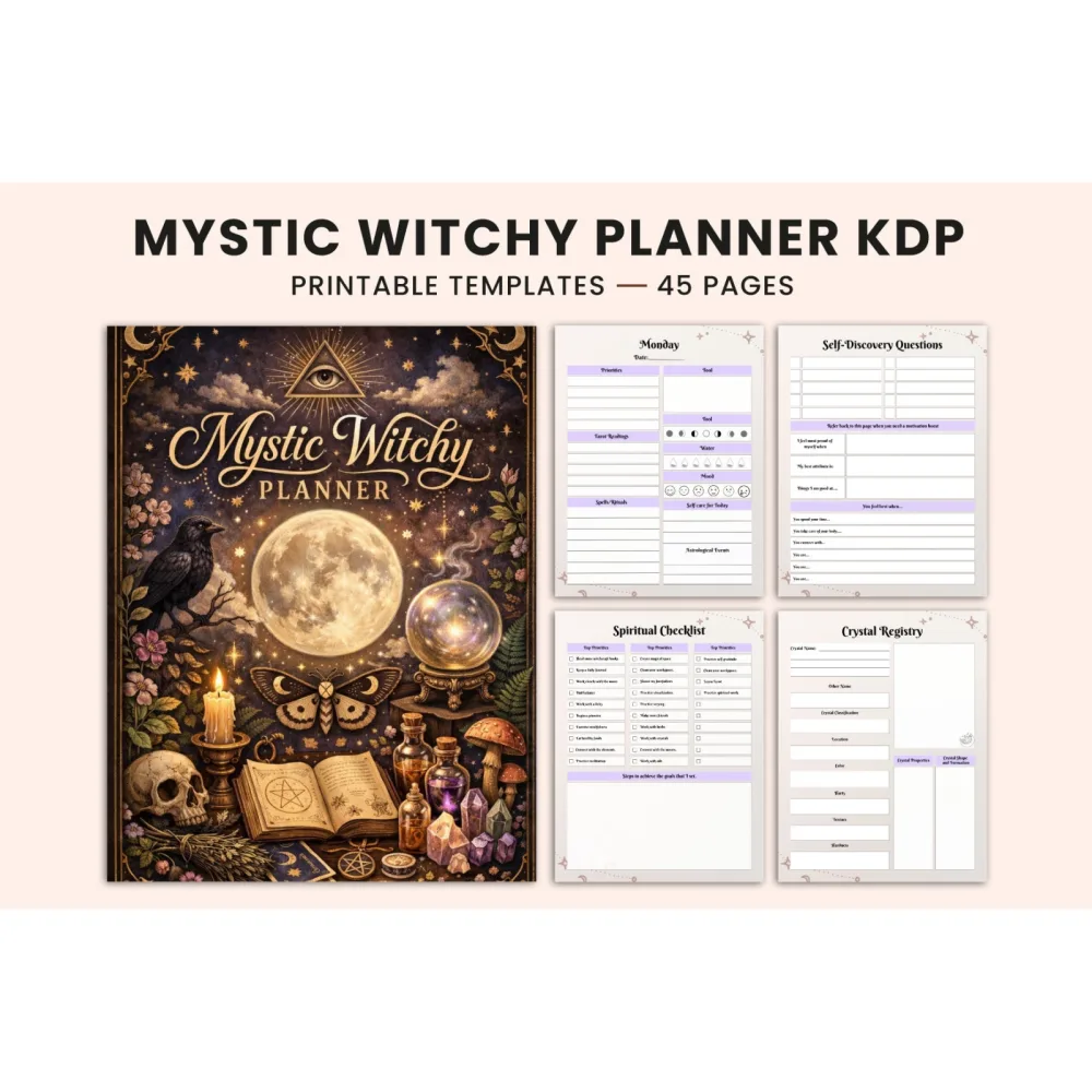 Mystic Witchy Planner