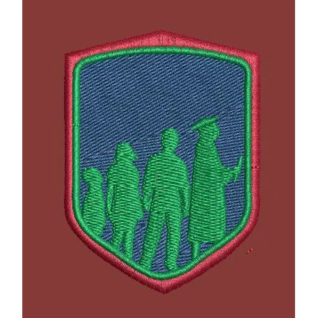 Graduation Figures Embroidery Design