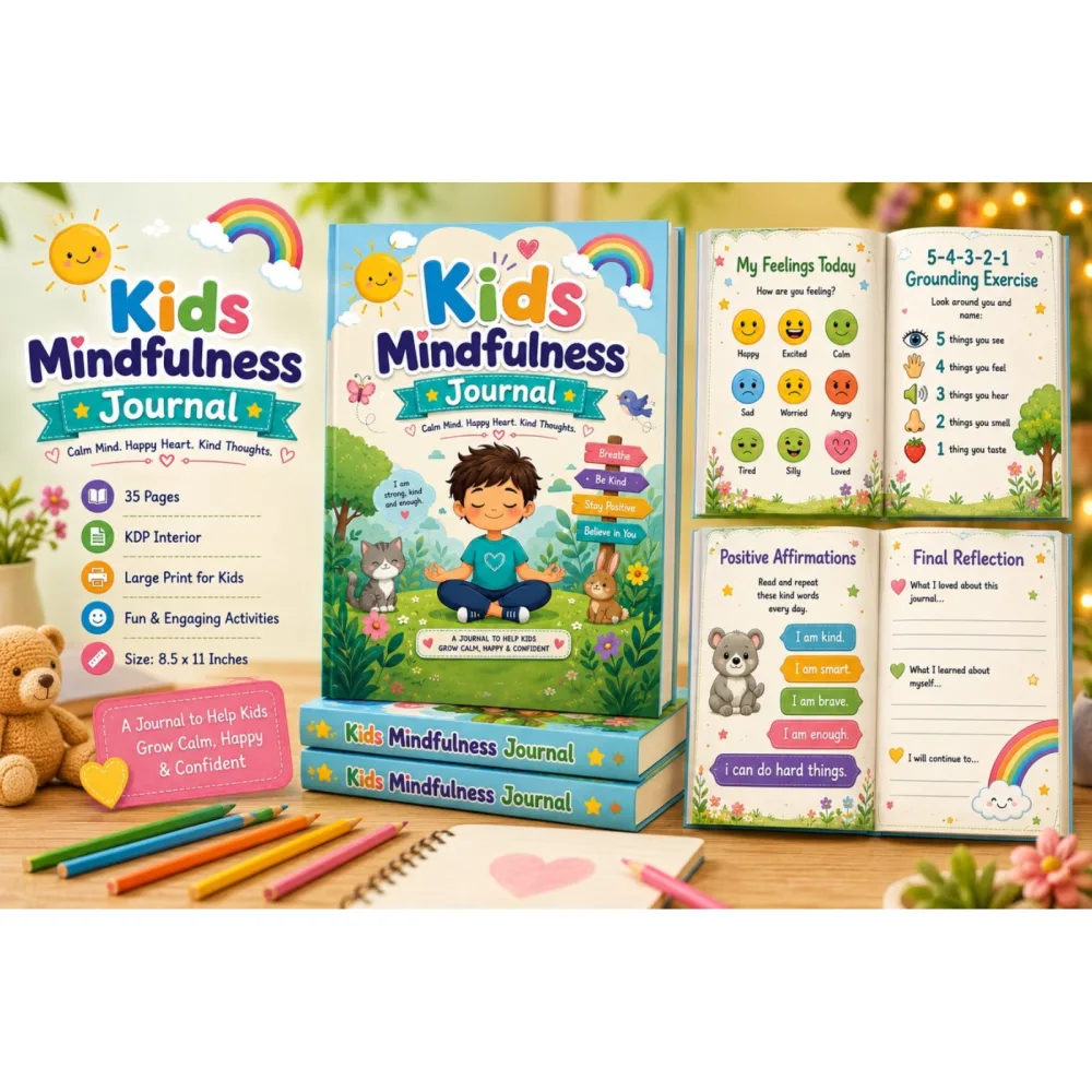 Kids Mindfulness Journal