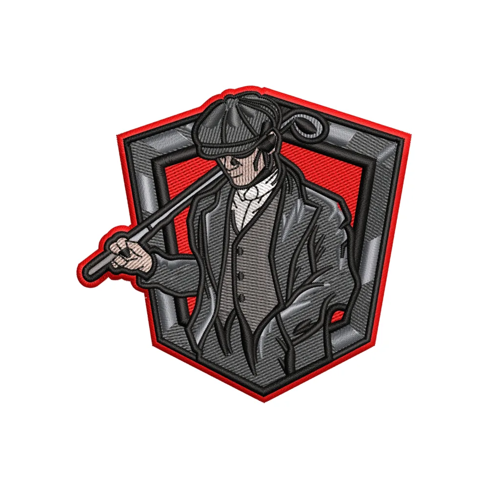 Golf Man Embroidery Design