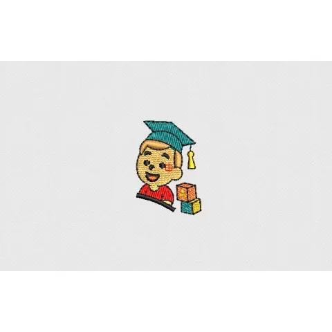 Kid Embroidery Design