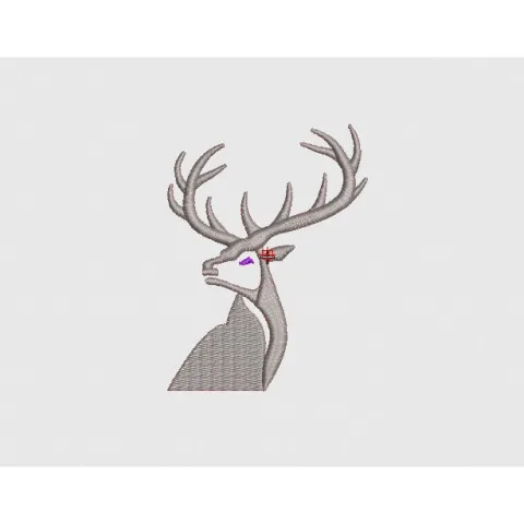 Dear Embroidery Design