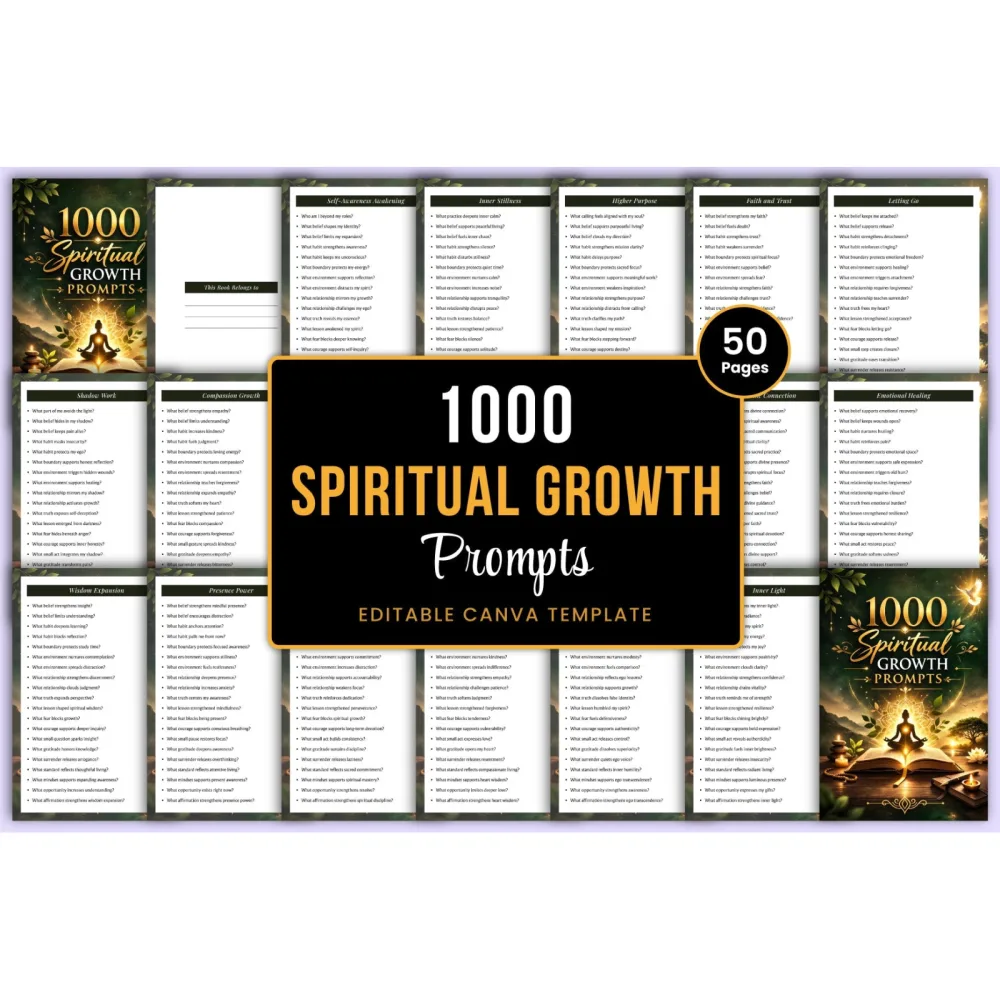 Spiritual Growth Prompts for Personal Development