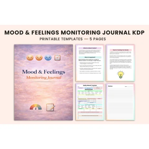Mood Feelings Monitoring Journal