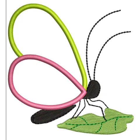 Butterfly Embroidery Design