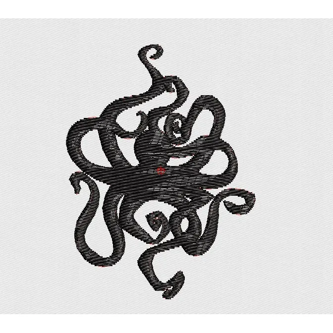 Octopus Embroidery Design