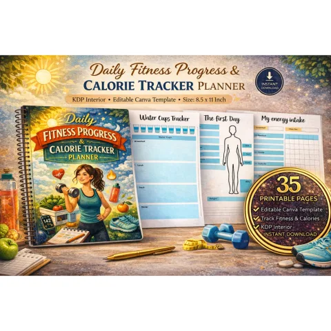 Daily Fitness Progress Calorie Planner