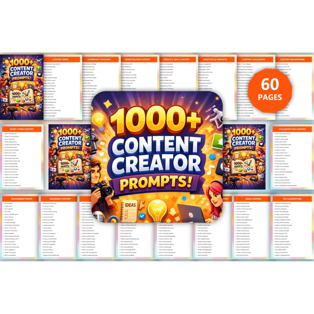 Content Creator Prompts