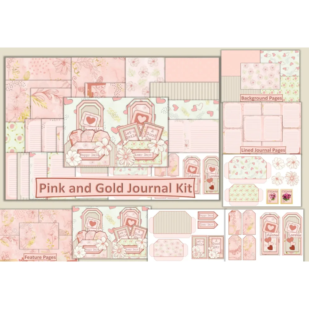 Pink and Journal Kit