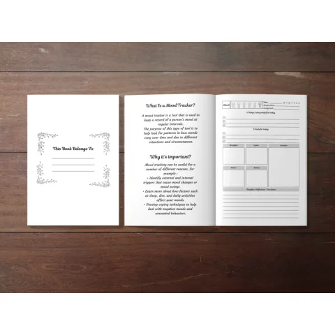 Mood Planner Template
