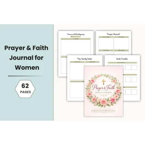Prayer Faith Journal for Women