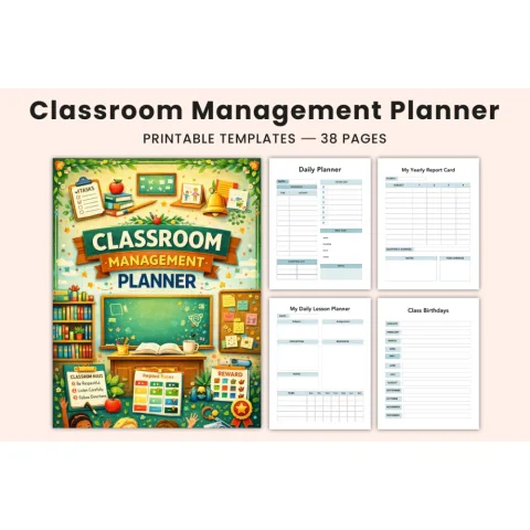 Classroom Management Planner