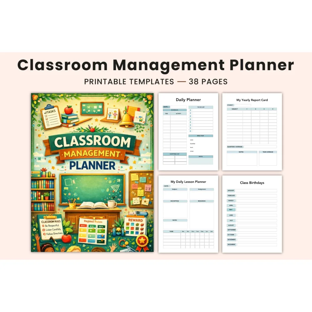 Classroom Management Planner