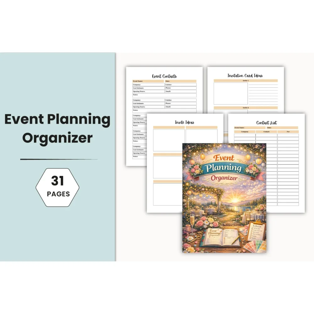Event Planning Planner