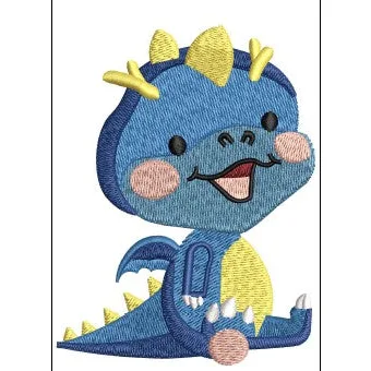 Cartoon Embroidery Design