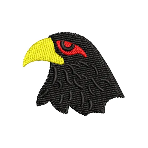Devil Bird Embroidery Design