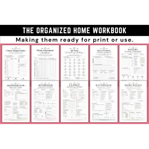 The Organized Home Workbook