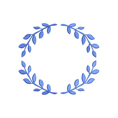 Dainty Frame Embroidery Design