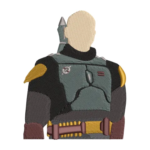 Air Warrior Embroidery Design