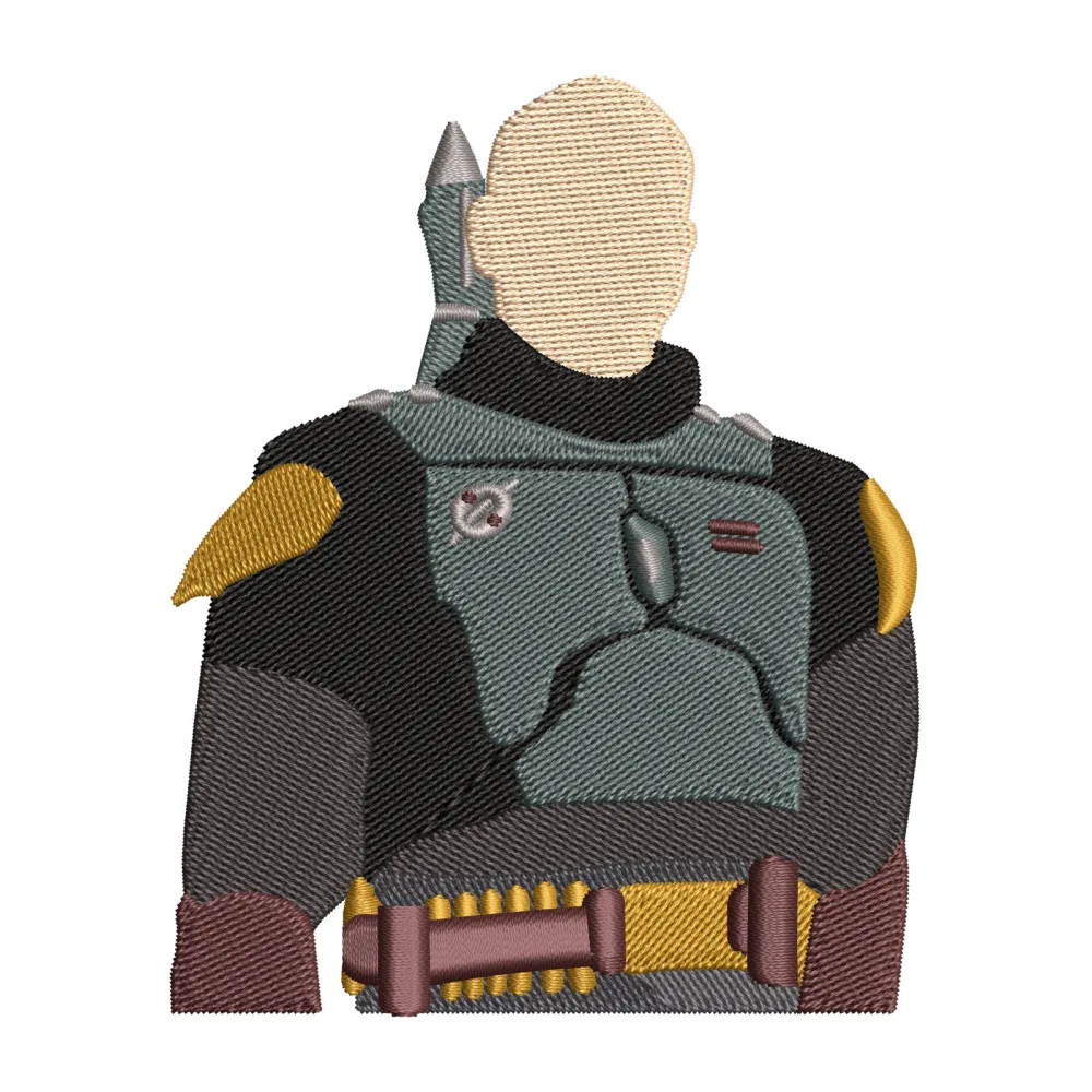 Air Warrior Embroidery Design