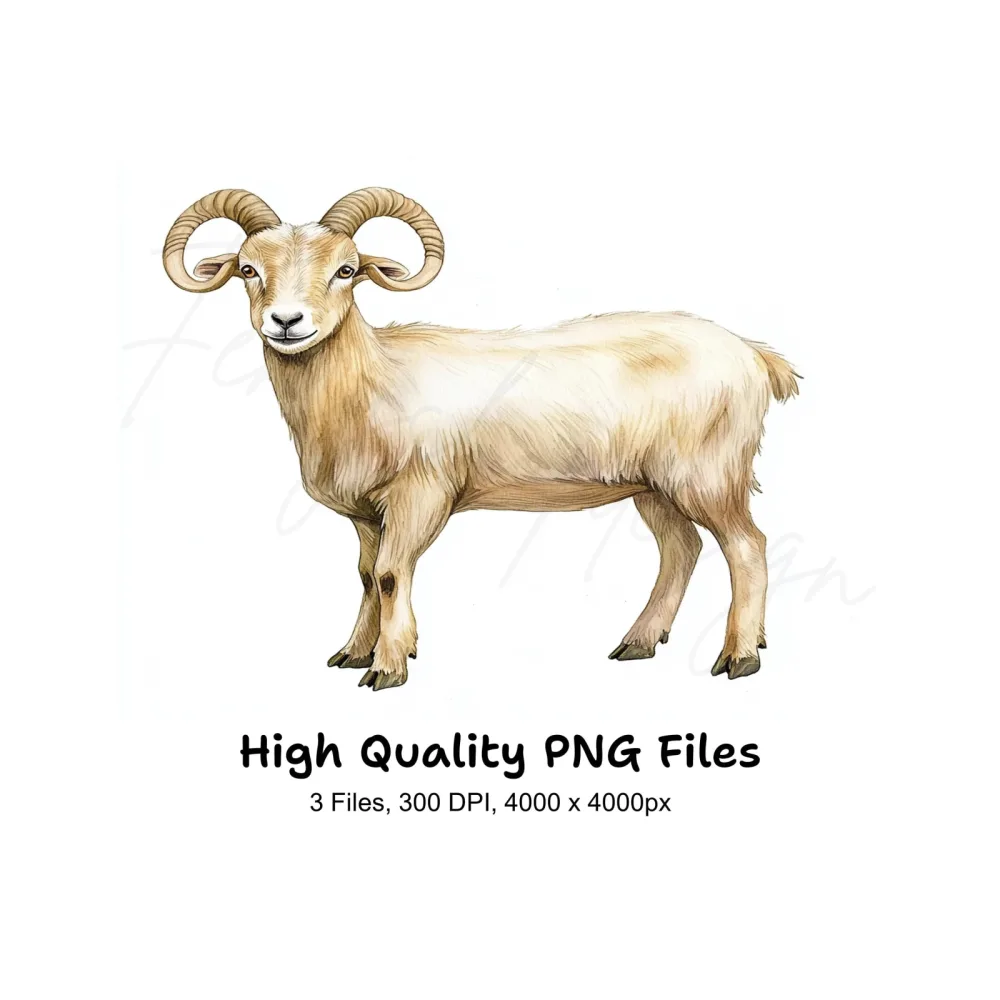 Bighorn Sheep Clipart Bundle
