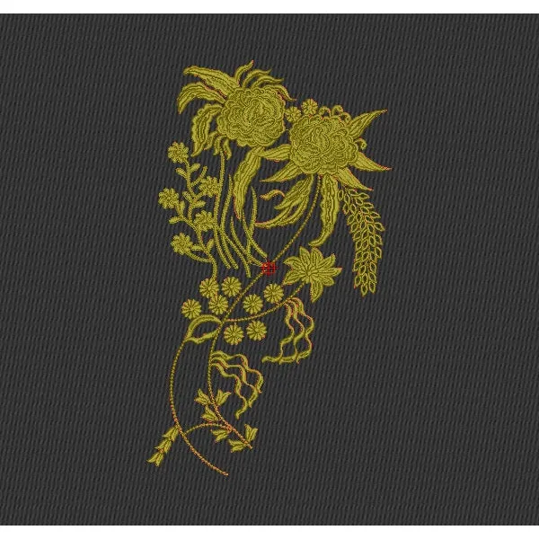 Flower Embroidery Design