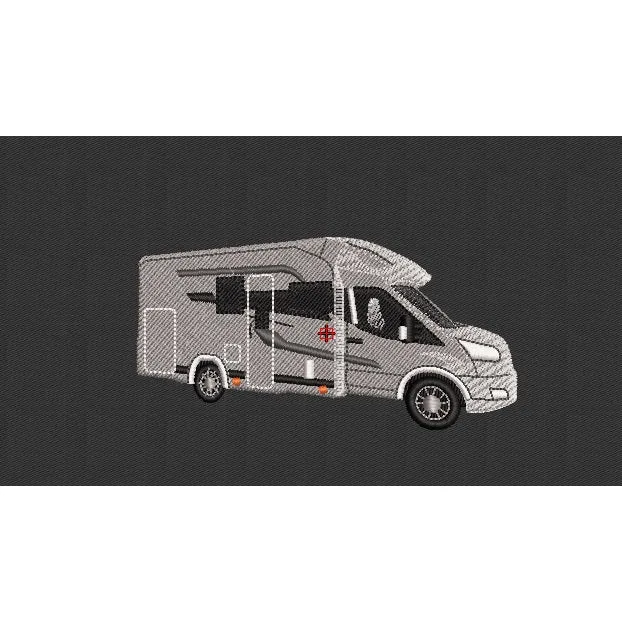 Van Embroidery Design