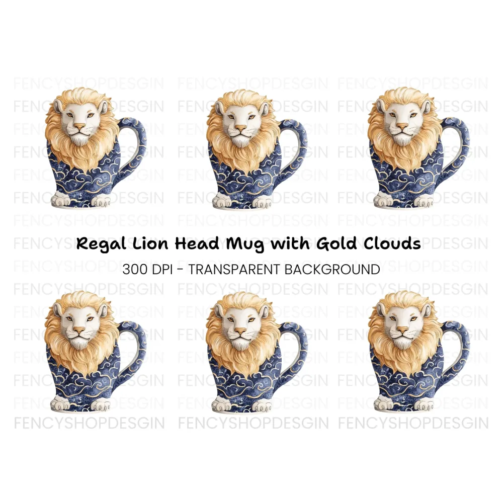 Majestic Lion Clipart Bundle