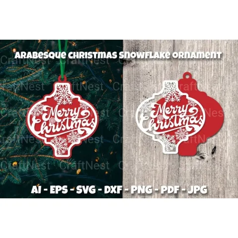Arabesque Ornament SVG Bundle