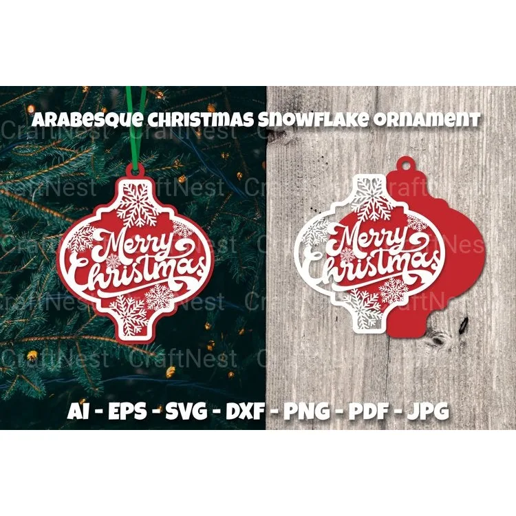 Arabesque Ornament SVG Bundle