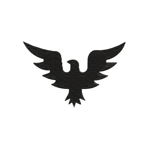 Flying Sign Embroidery Design