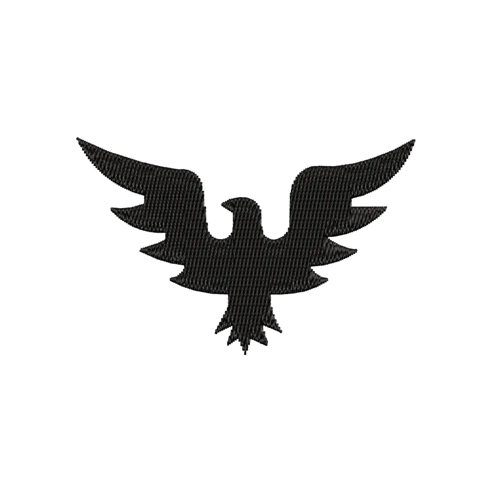 Flying Sign Embroidery Design