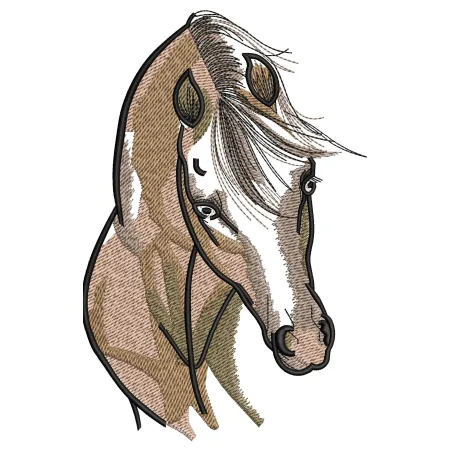 Horse Embroidery Design