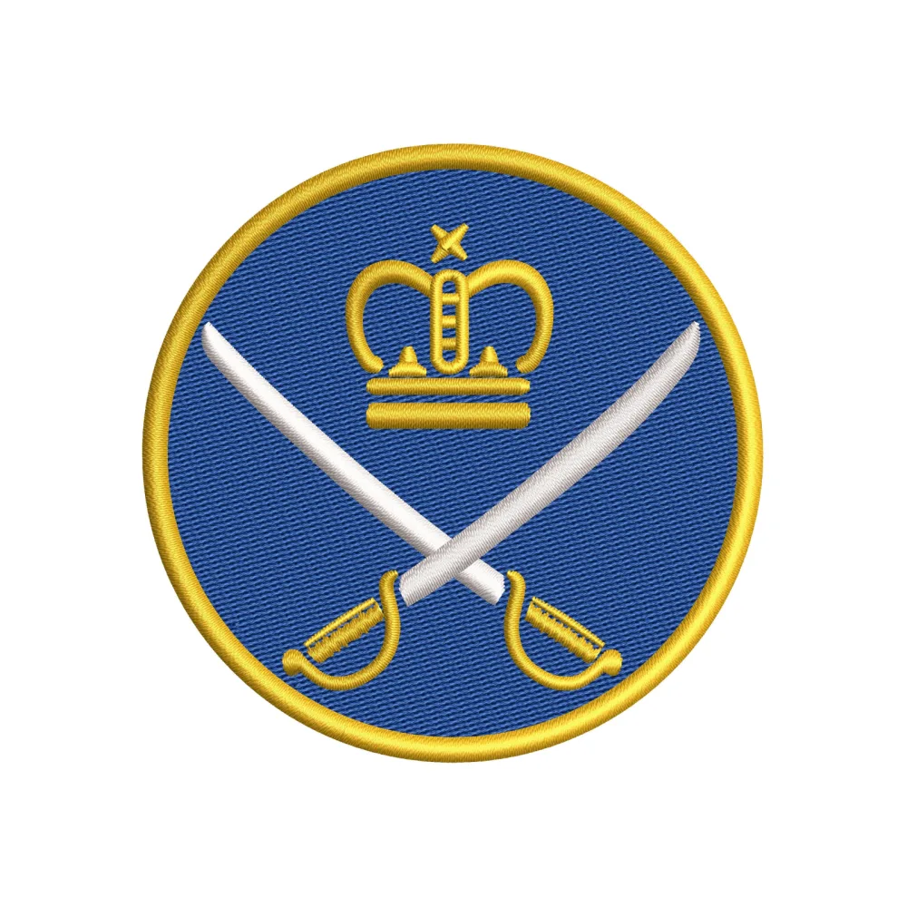 King Swords Embroidery Design