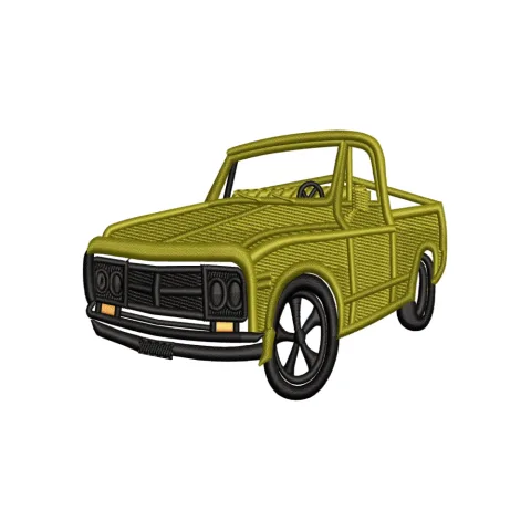 Truck Embroidery Design