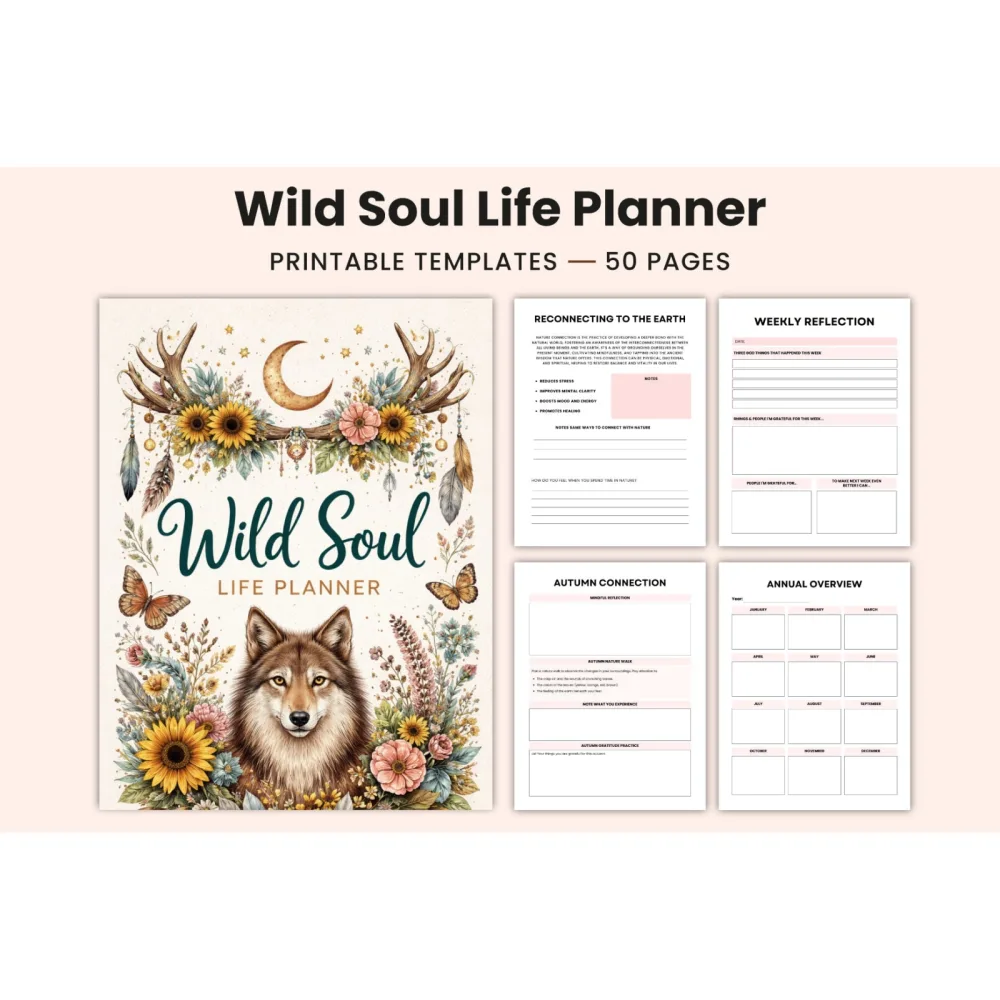 Wild Soul Life Planner