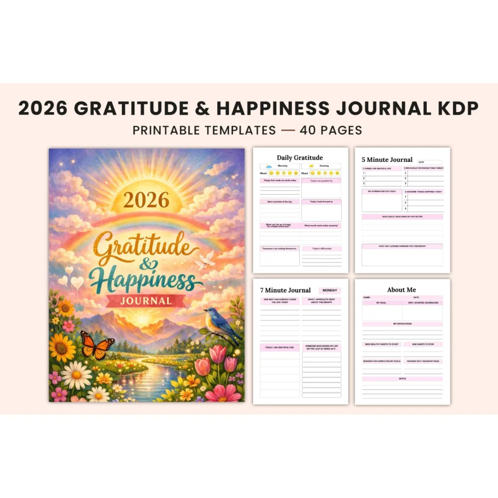 Gratitude Happiness Journal