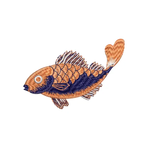 Fish Embroidery Design