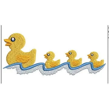 Chicks Embroidery Design