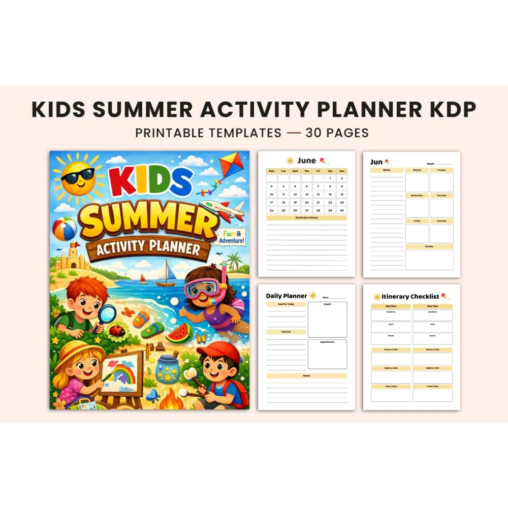 Kids Summer Activity Planner
