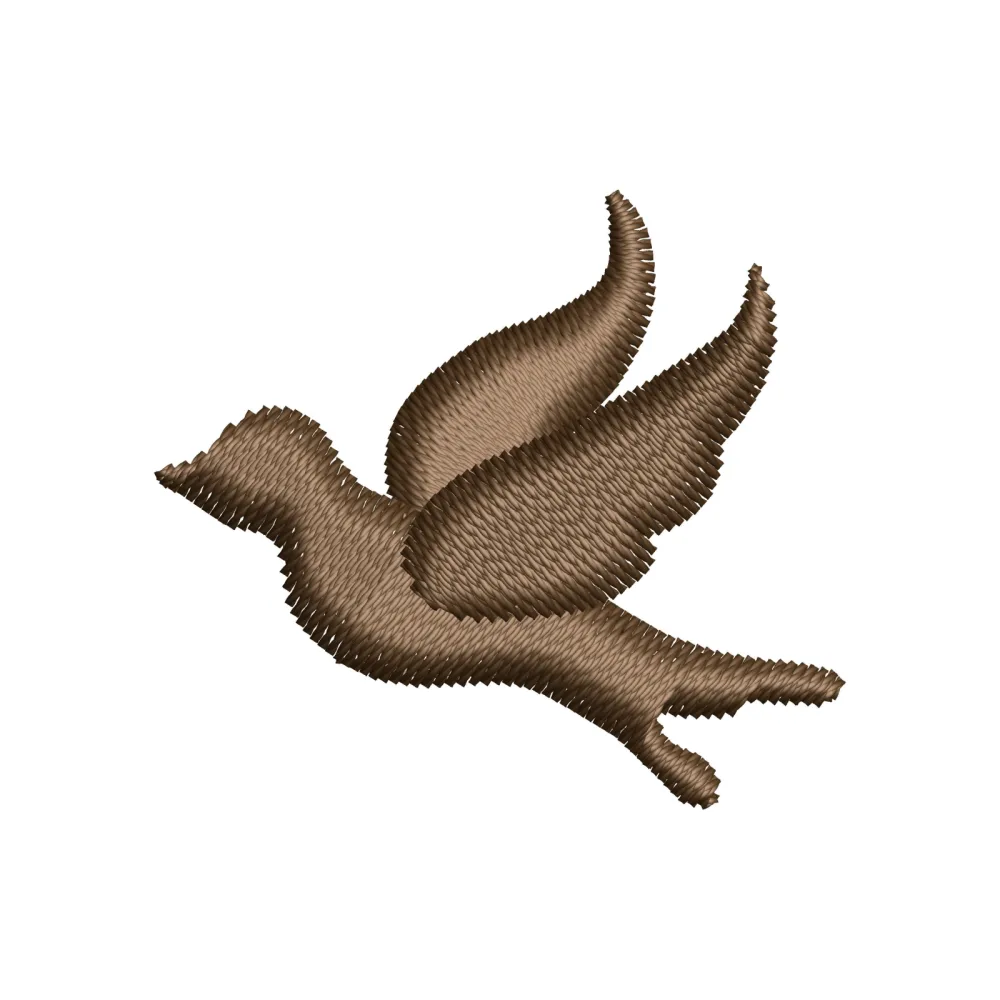 Bird Flight Embroidery Design