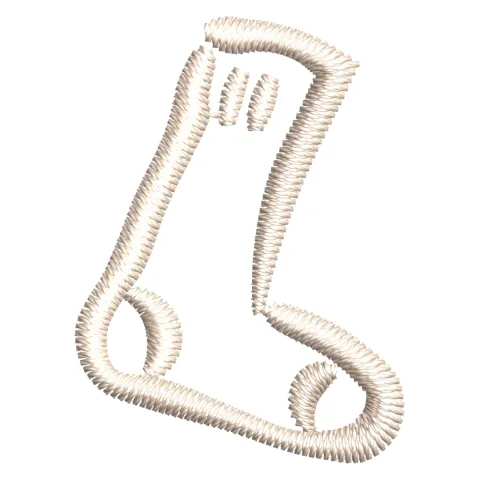 Sock Embroidery Design