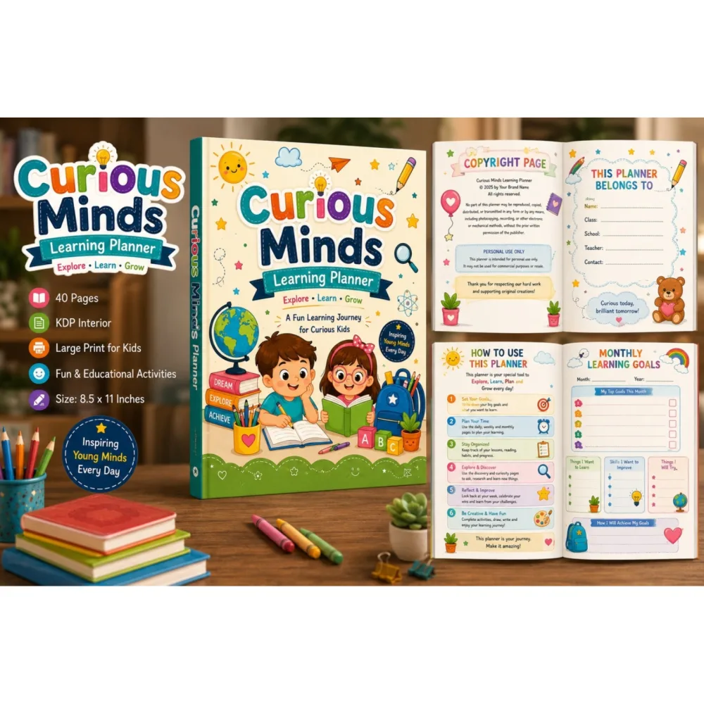 Curious Minds Learning Planner