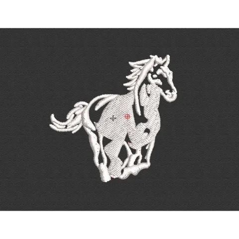 Horse Embroidery Design