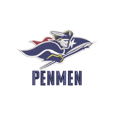 Pen Man Embroidery Design