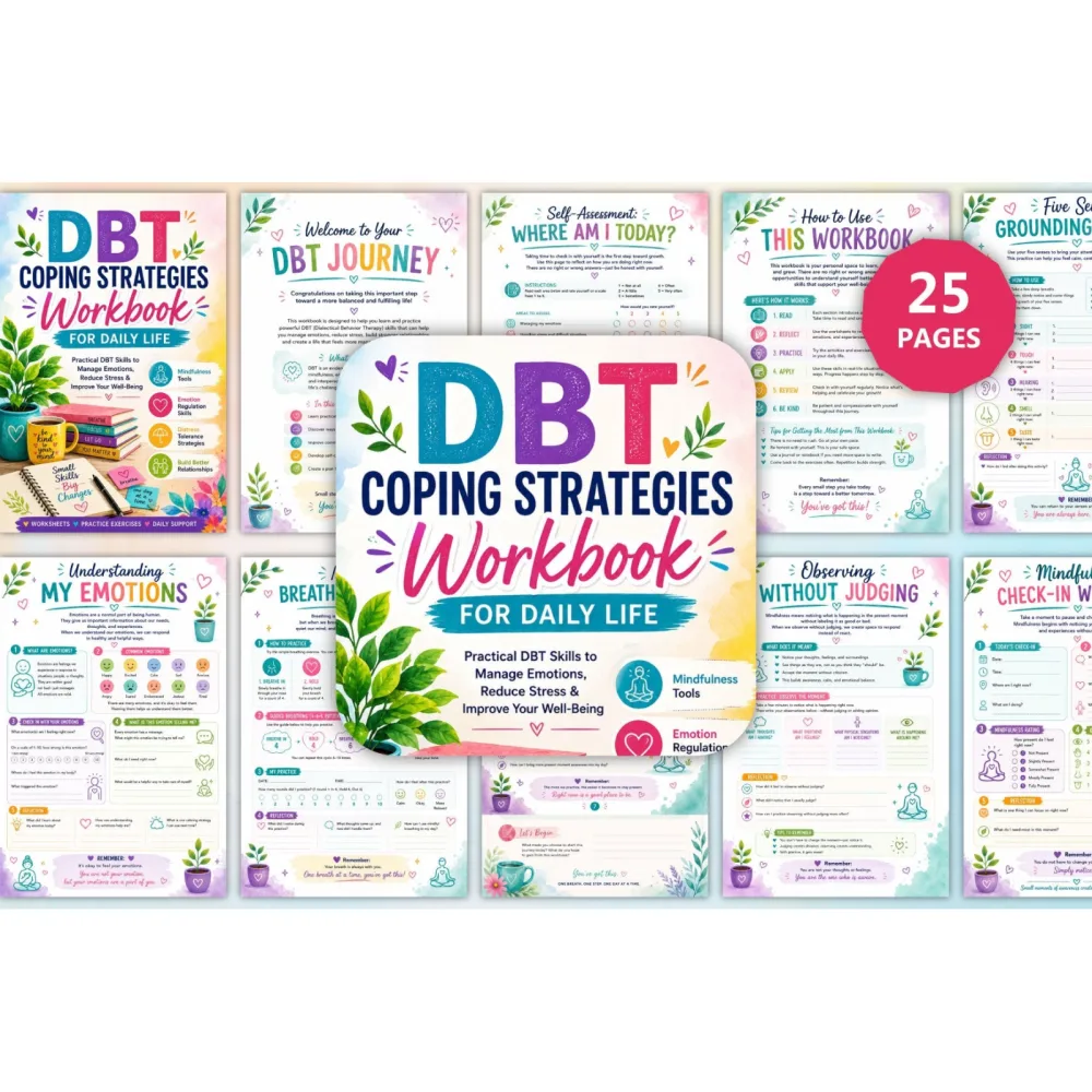 Dbt Coping Strategies For Daily Life Workbook