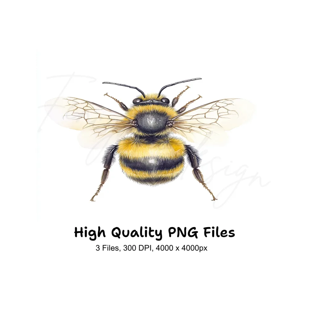 Bumble Bee Clipart Bundle