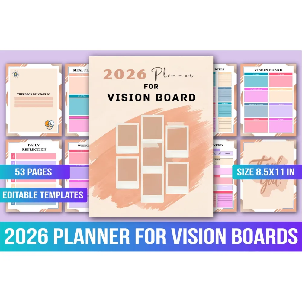 Vision Boards Planner
