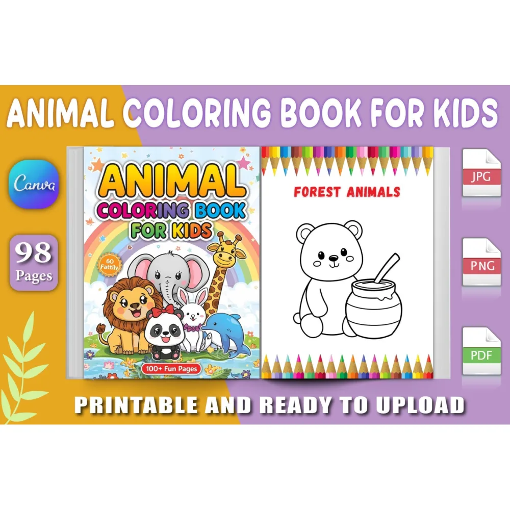 Animal Coloring Book for Kids