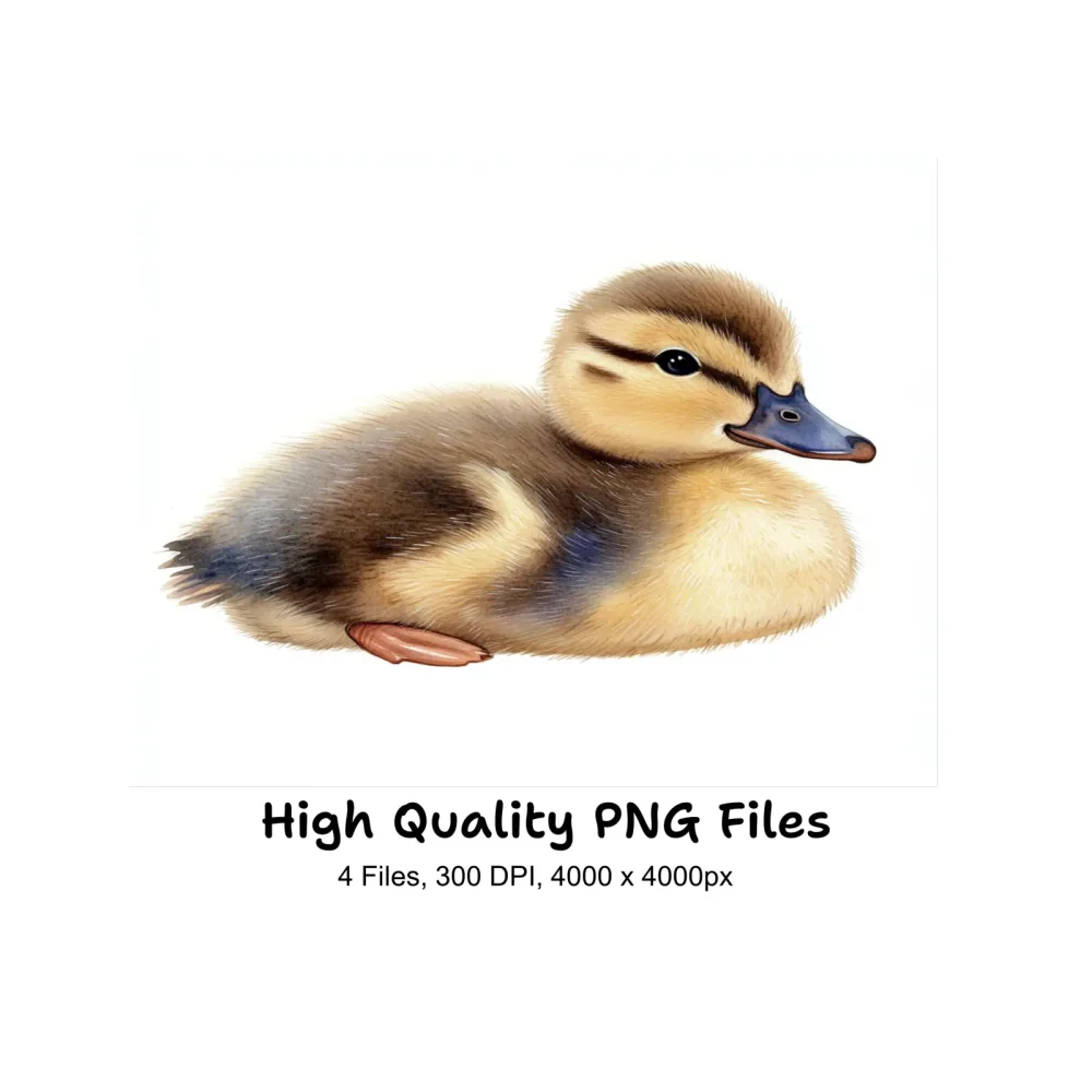 Adorable Duckling Clipart Bundle